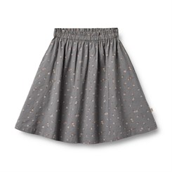 Wheat skirt Nora - Autumn sky flowers